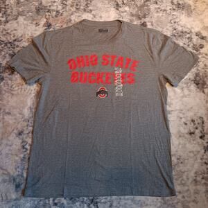 Ohio State Buckeyes Gray T-shirt Large